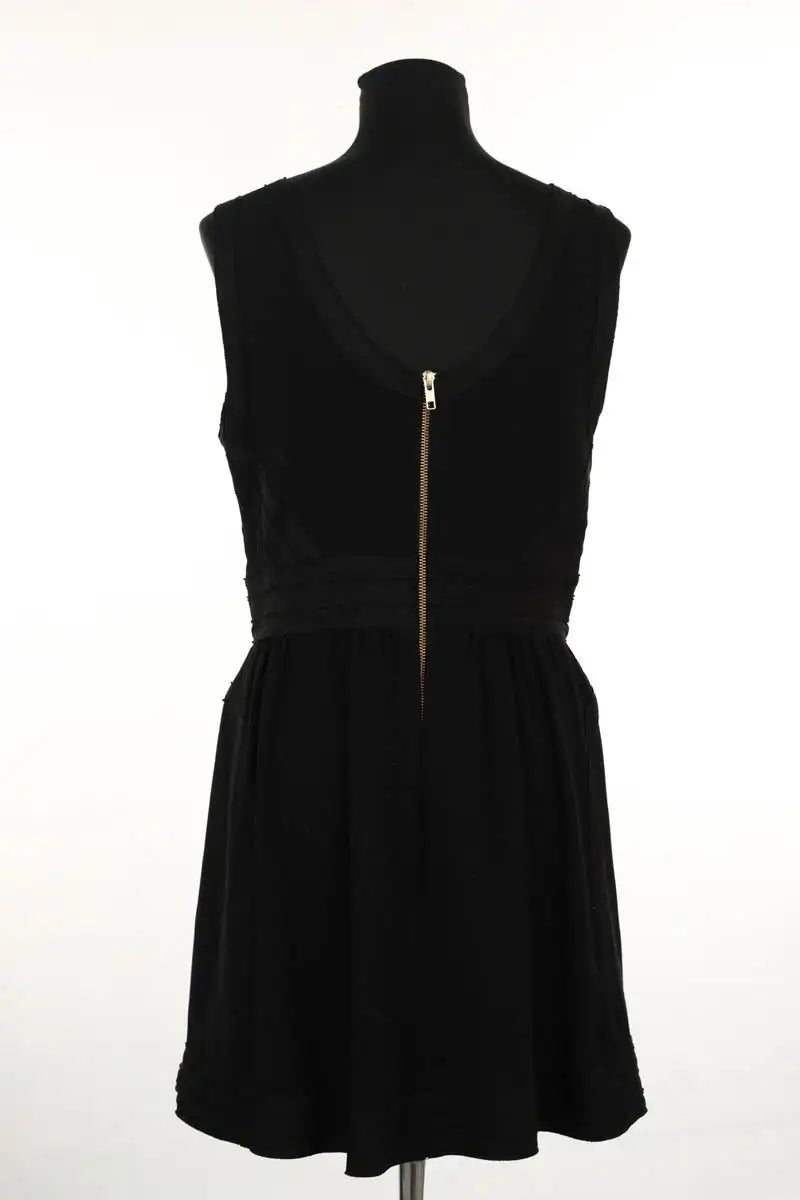 Robe Maje Noir en Synthétique