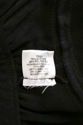 Robe Maje Noir en Synthétique
