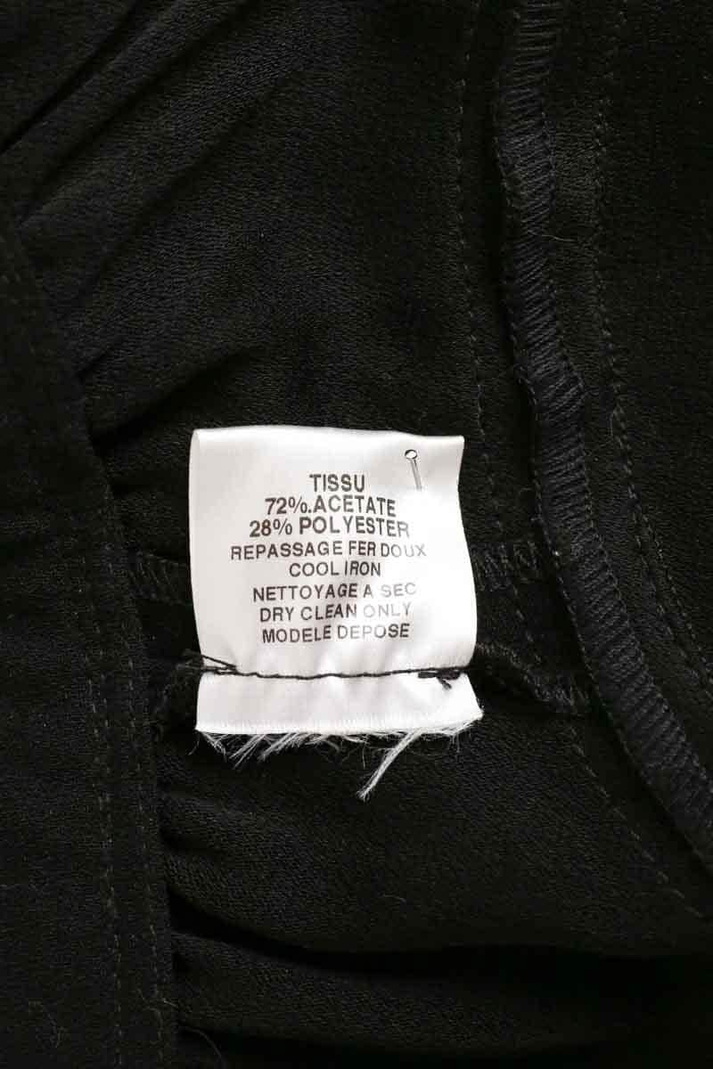 Robe Maje Noir en Synthétique