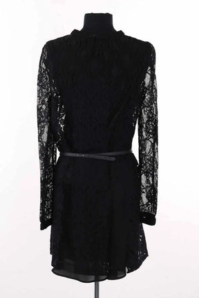 Robe Maje Noir en Synthétique