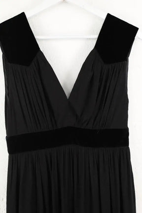 Robe Maje Noir en Synthétique