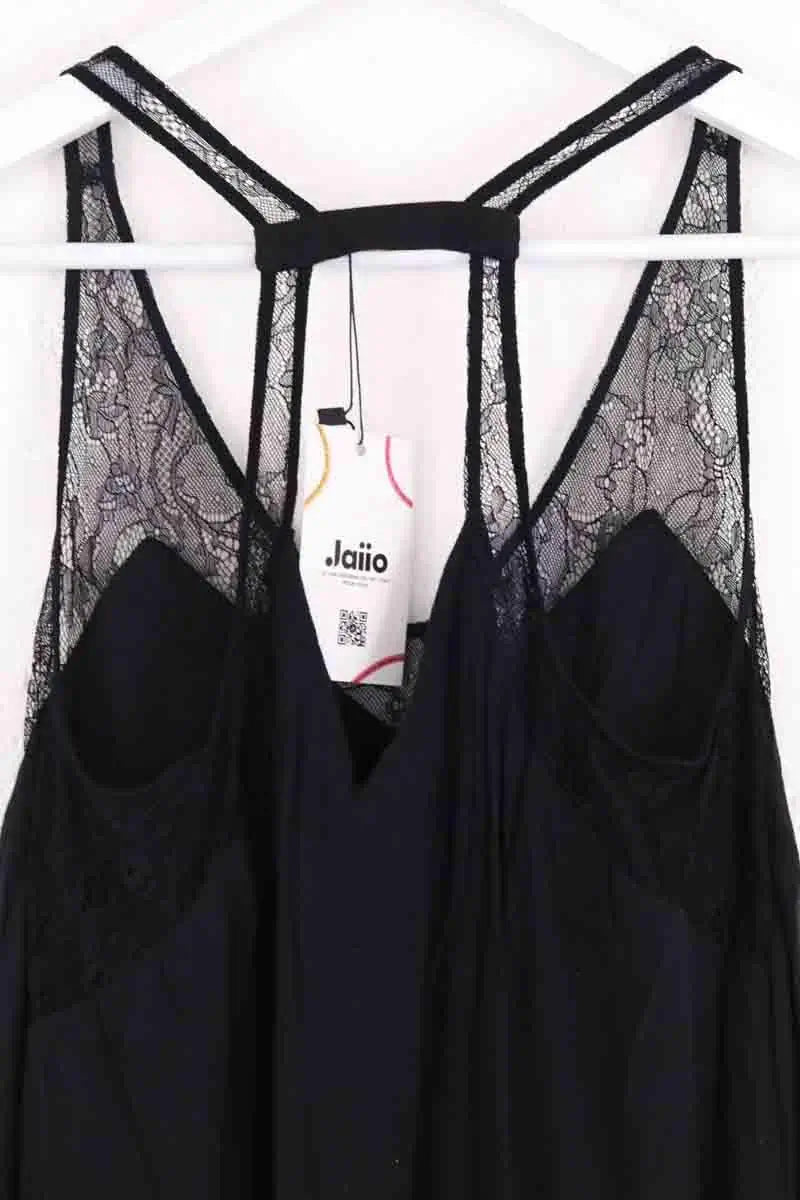 Robe Maje Noir en Synthétique