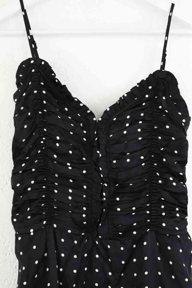 Robe Maje Noir en Synthétique