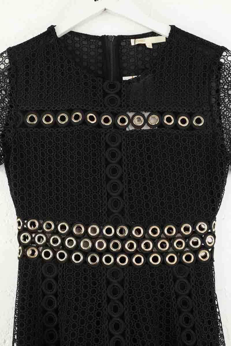Robe Maje Noir en Synthétique