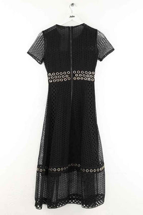 Robe Maje Noir en Synthétique