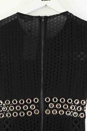 Robe Maje Noir en Synthétique