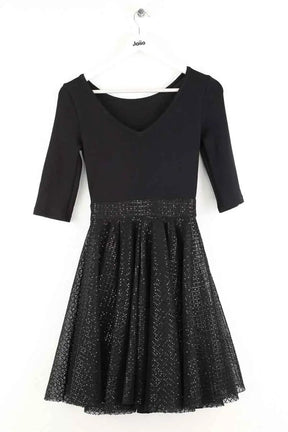 Robe Maje Noir en Synthétique