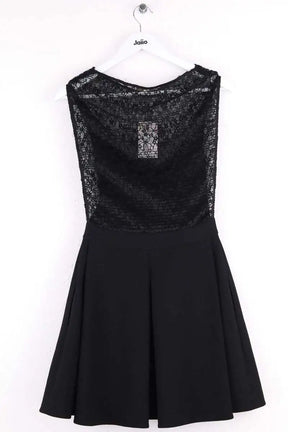 Robe Maje Noir en Synthétique