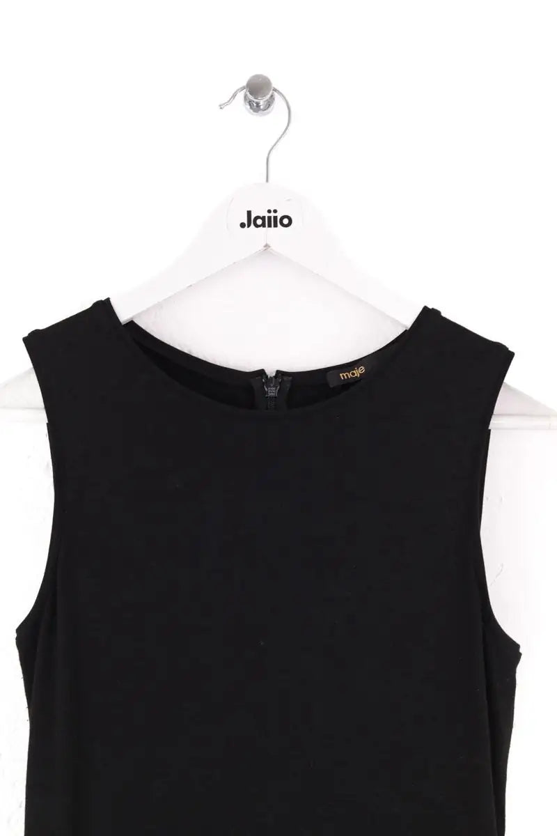 Robe Maje Noir en Synthétique