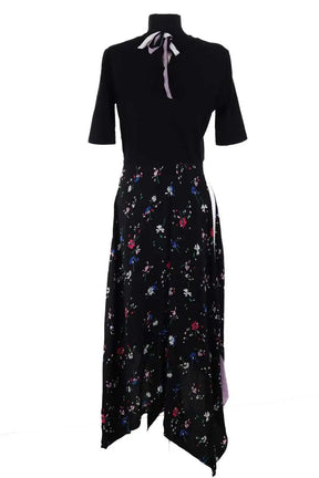 Robe Maje Noir en Viscose