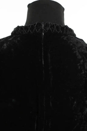 Robe Maje Noir en Viscose