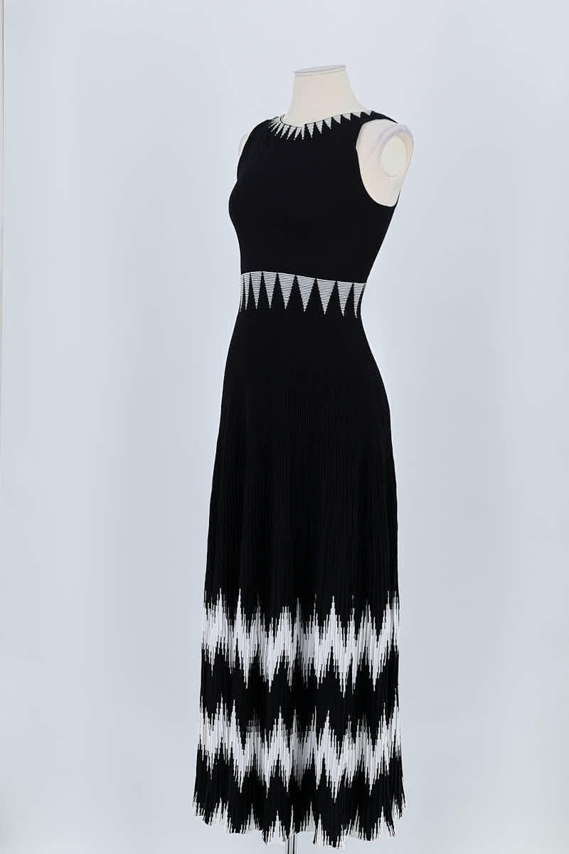 Robe Maje Noir en Viscose
