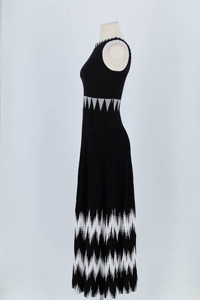 Robe Maje Noir en Viscose