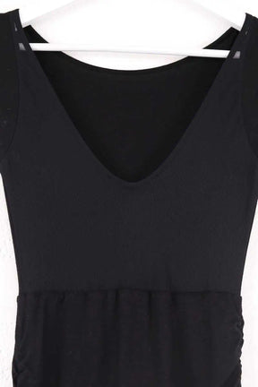 Robe Maje Noir en Viscose