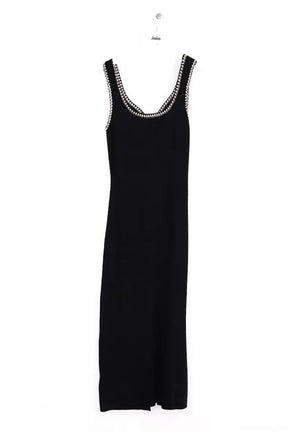 Robe Maje Noir en Viscose