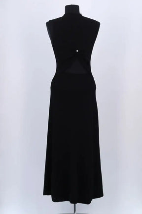 Robe Maje Noir en Viscose