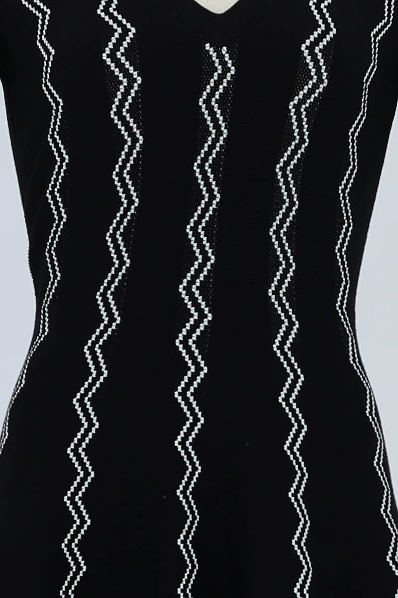 Robe Maje Noir en Viscose