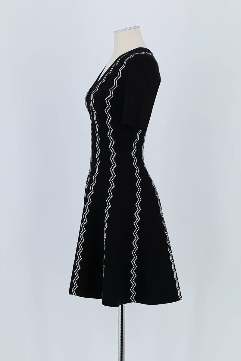 Robe Maje Noir en Viscose