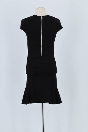 Robe Maje Noir en Viscose
