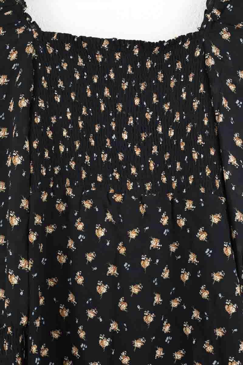 Robe Maje Noir en Viscose