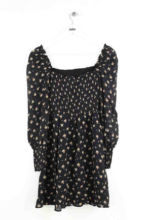 Robe Maje Noir en Viscose