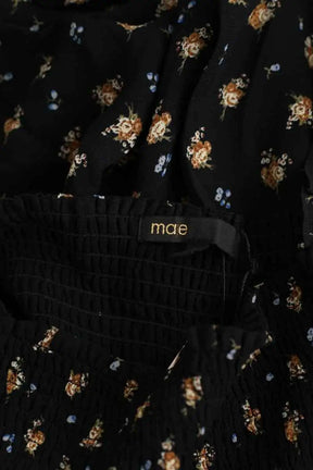 Robe Maje Noir en Viscose