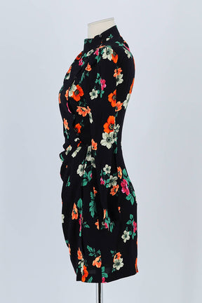 Robe Maje Noir en Viscose