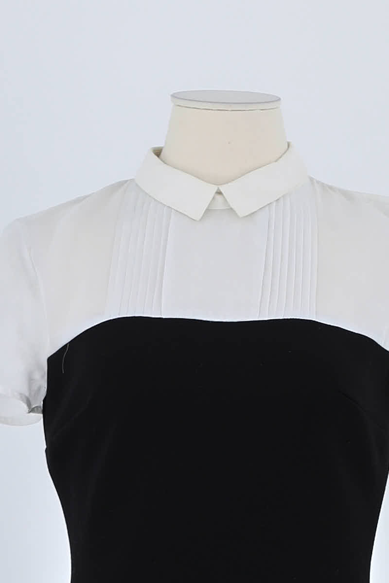 Robe Maje Noir en Viscose