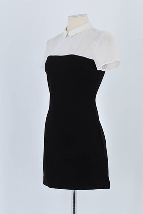 Robe Maje Noir en Viscose