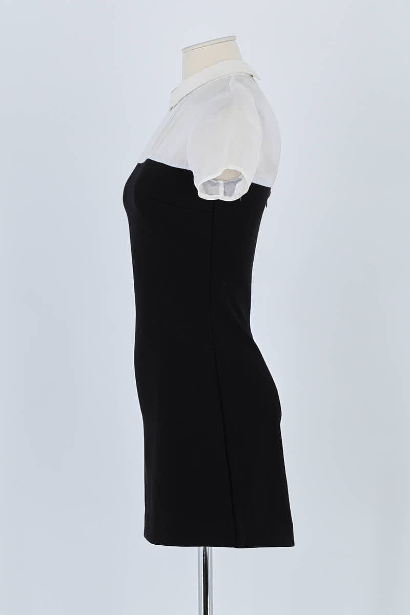Robe Maje Noir en Viscose