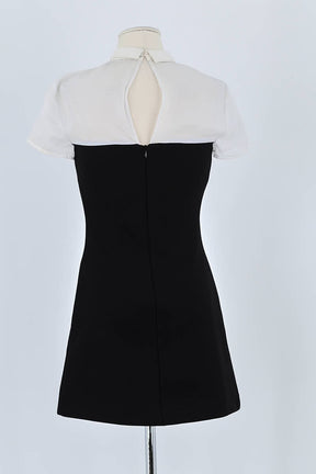 Robe Maje Noir en Viscose