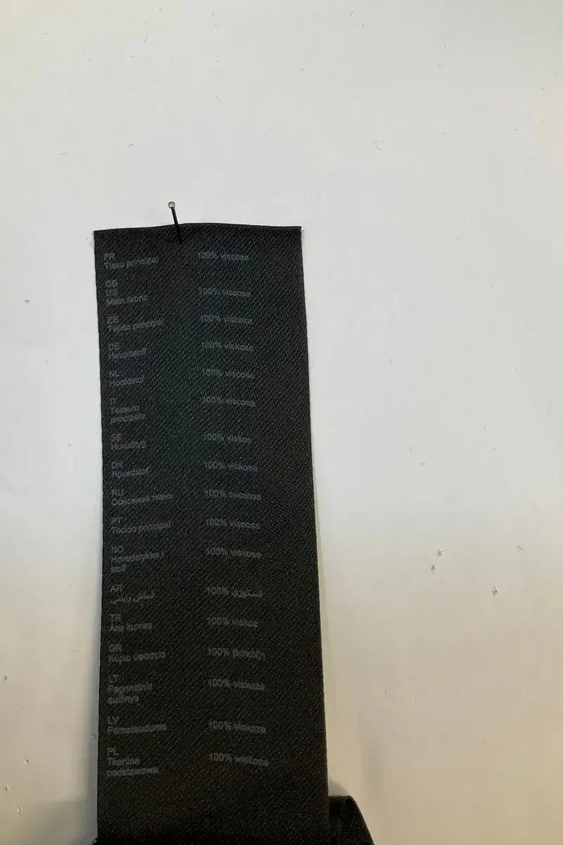 Robe Maje Noir en Viscose