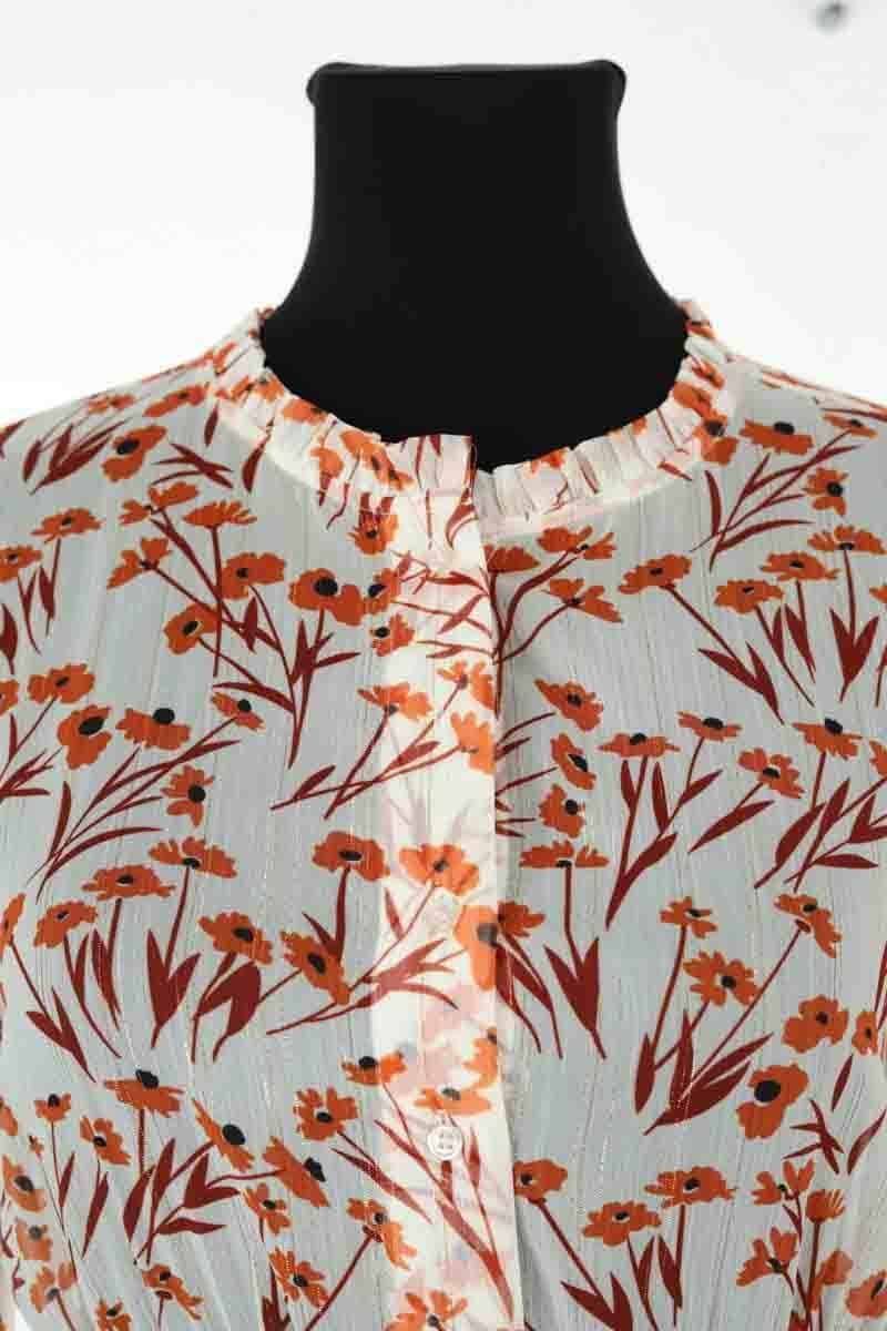 Robe Maje Orange en Polyester