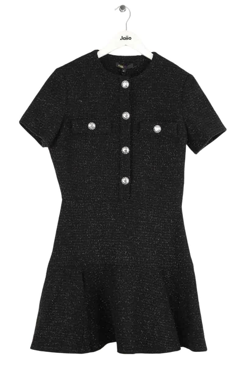 Robe Maje Rateau Noir en Coton, taille M - Seconde Main