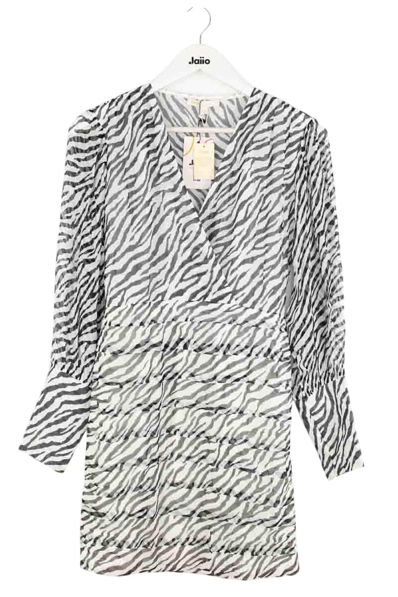 Robe Maje Ribane Noir en Viscose, taille S - Seconde Main