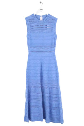 Robe Maje Rilouva Bleu en Viscose, taille M - Seconde Main
