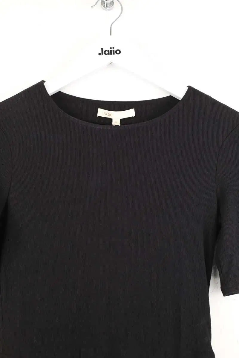 Robe Maje Riplita Noir en Polyester