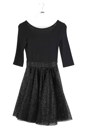 Robe Maje Romy Noir en Polyamide, taille S - Seconde Main