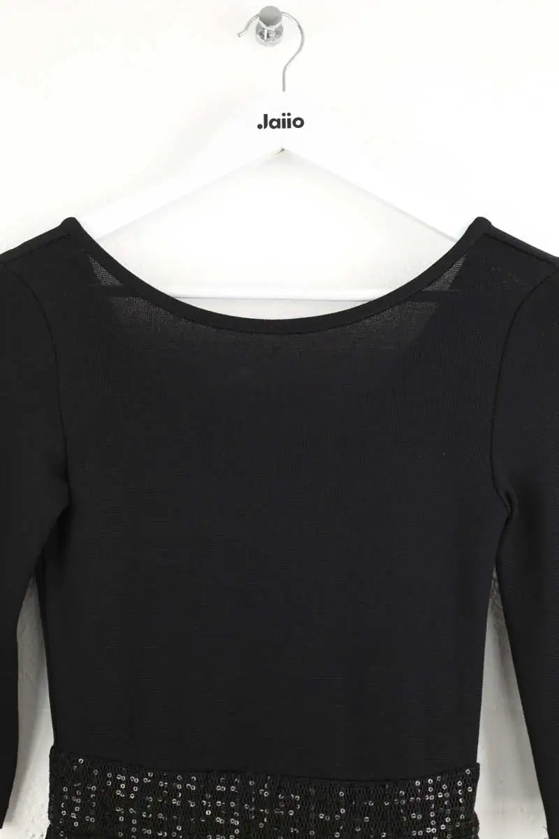 Robe Maje Romy Noir en Polyamide