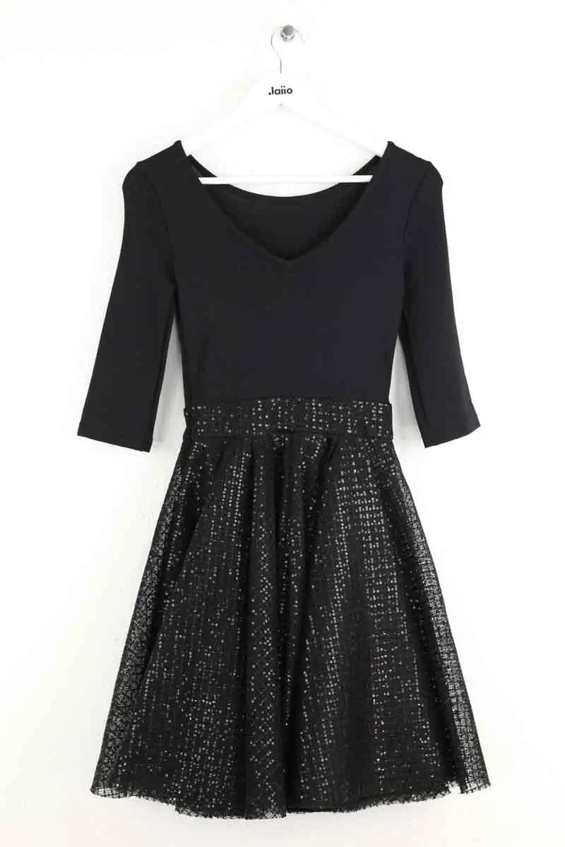 Robe Maje Romy Noir en Polyamide