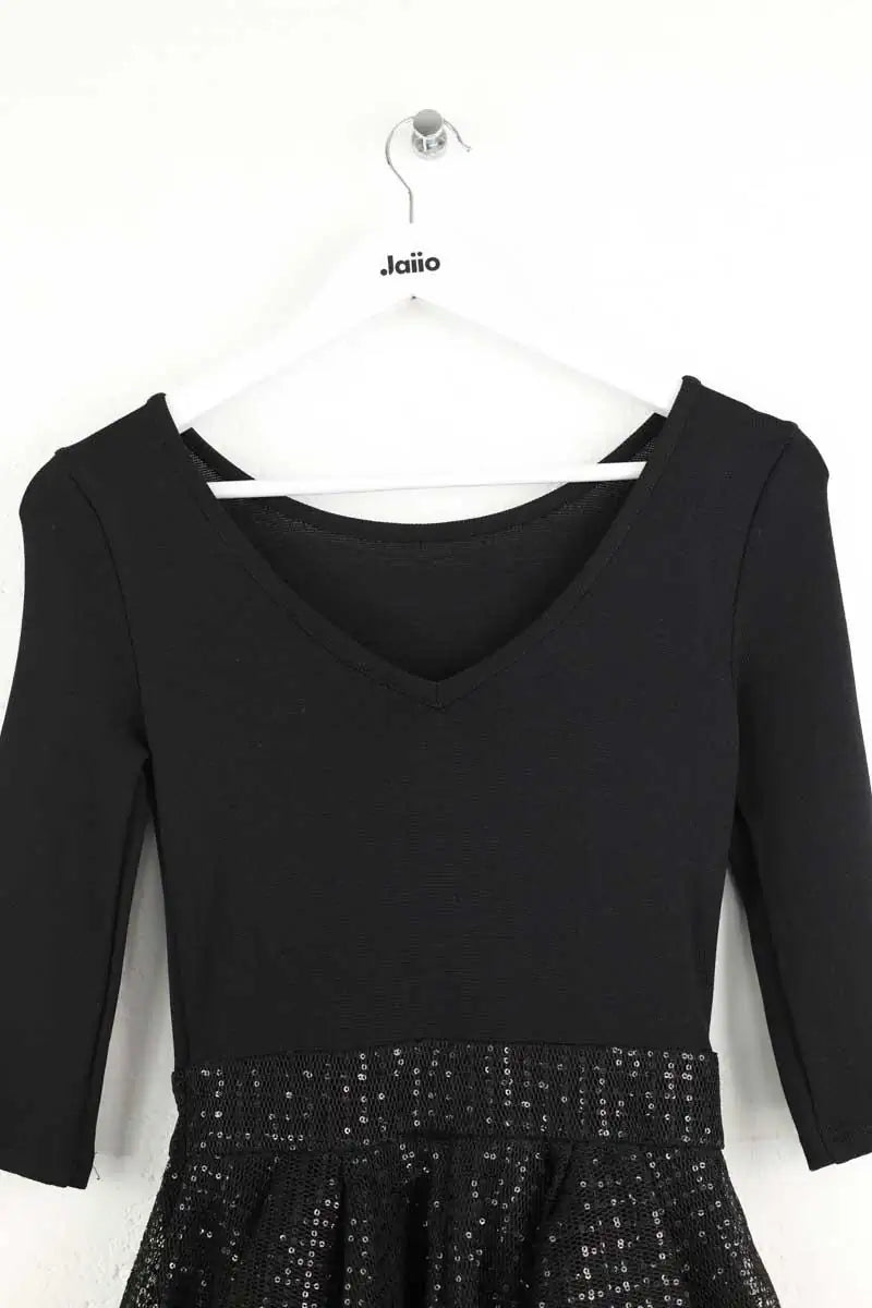 Robe Maje Romy Noir en Polyamide