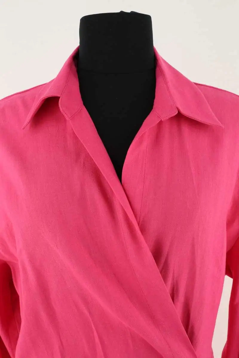 Robe Maje Rose en Lin