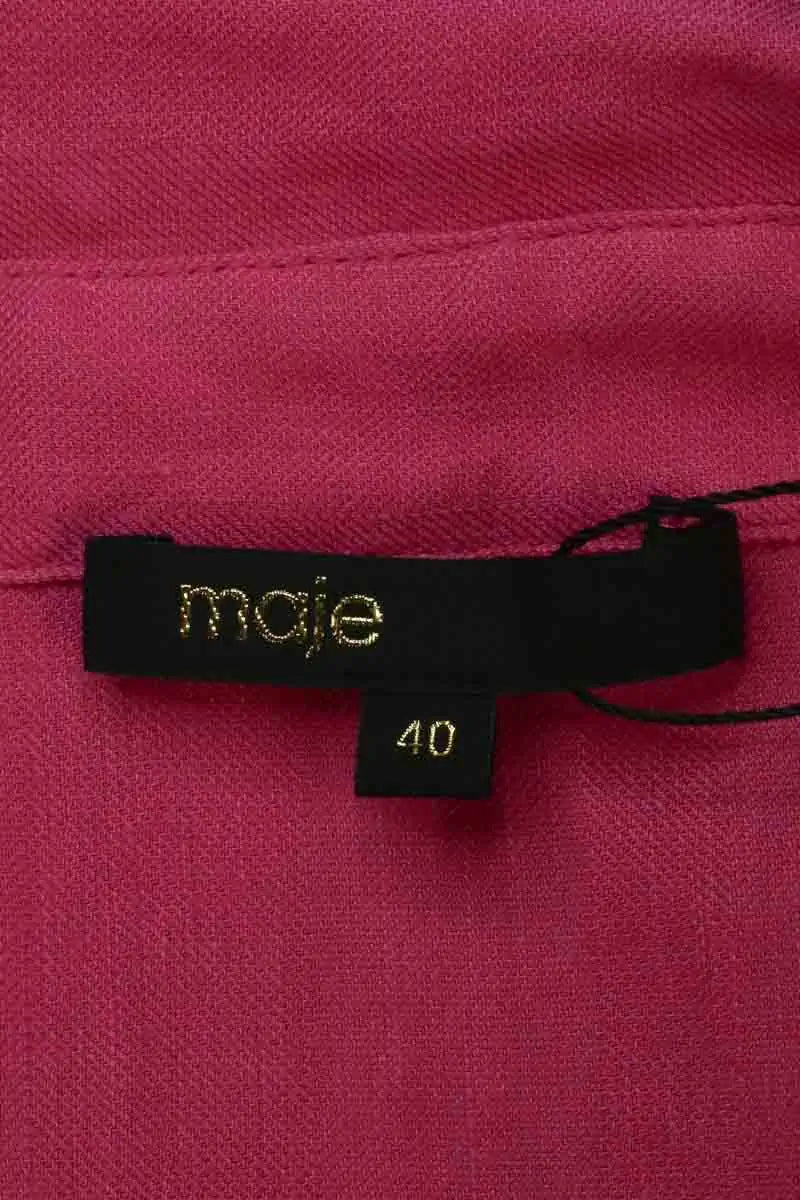 Robe Maje Rose en Lin