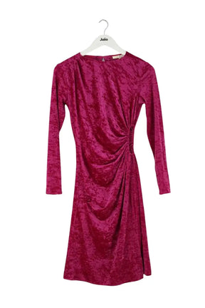Robe Maje Rose en Synthétique, taille M - Seconde Main