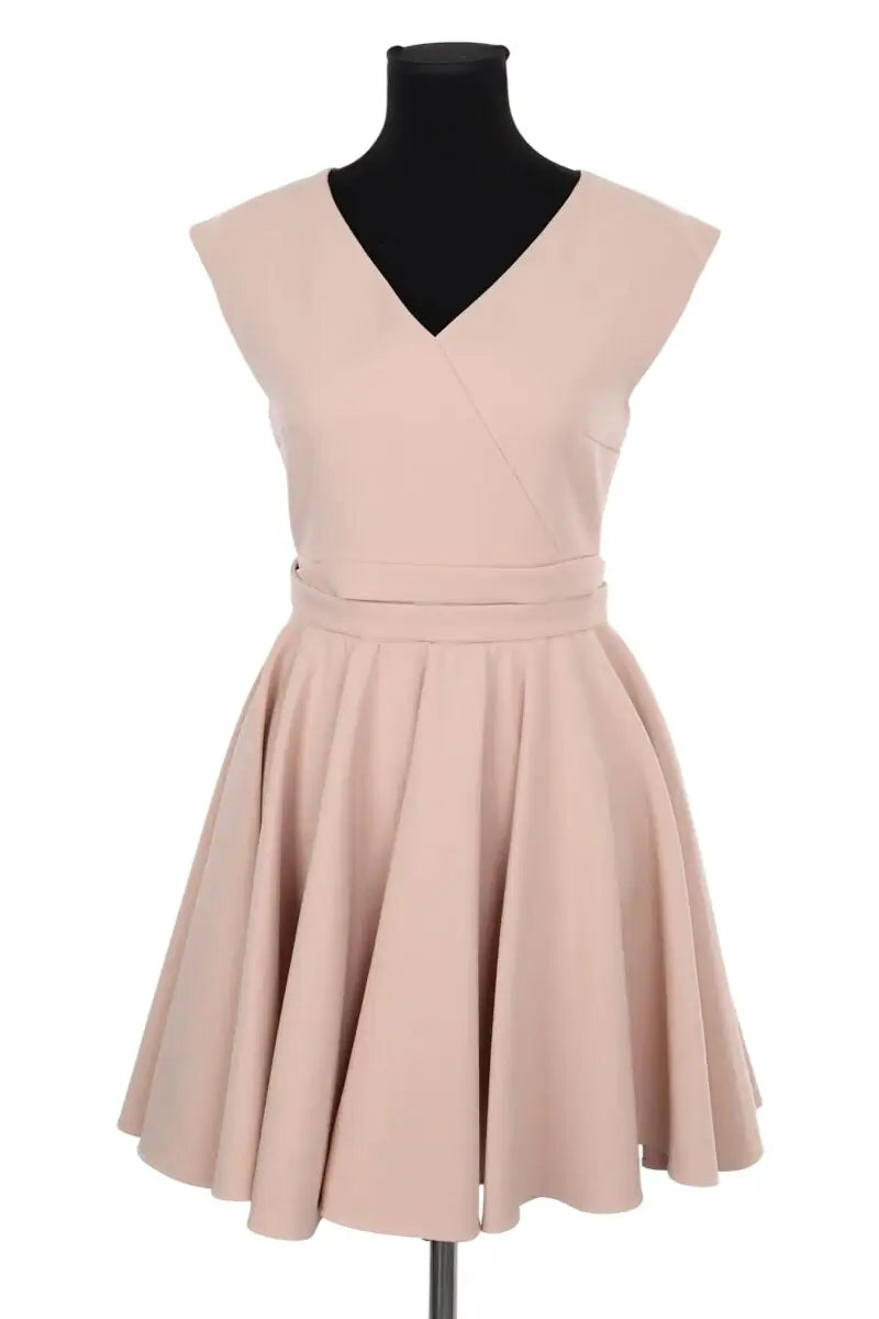 Robe Maje Rose en Synthétique, taille M - Seconde Main
