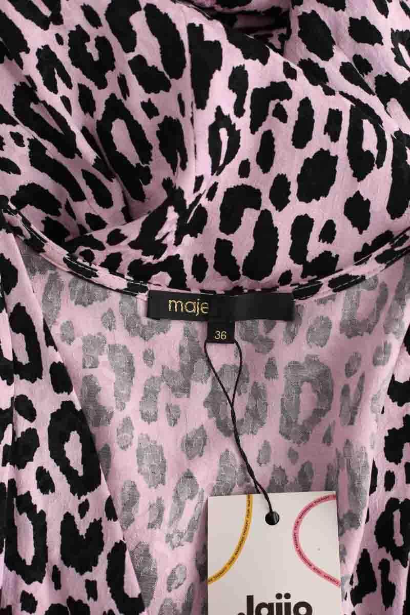 Robe Maje Rose en Synthétique