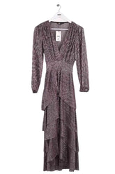 Robe Maje Rose en Synthétique, taille S - Seconde Main
