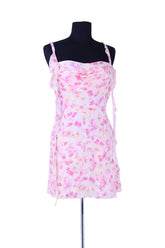 Robe Maje Rose en Viscose, taille S - Seconde Main