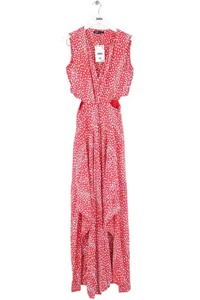 Robe Maje Rouge en Coton, taille S - Seconde Main
