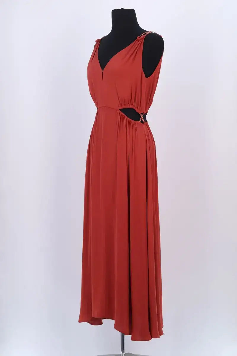 Robe Maje Rouge en Synthétique